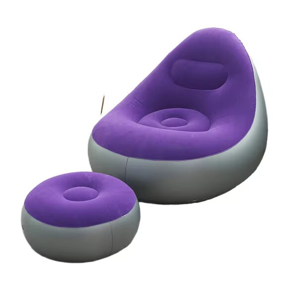 Chaise longue gonflable détente