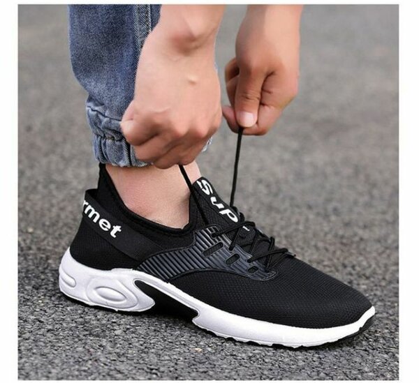 Black sneakers