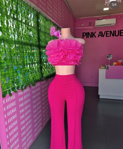 Pink dress