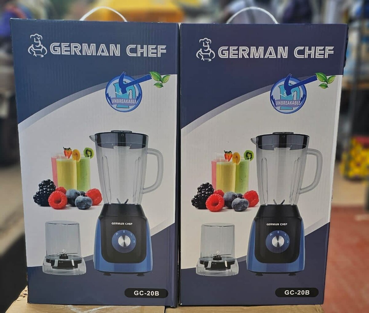 Blender double jar