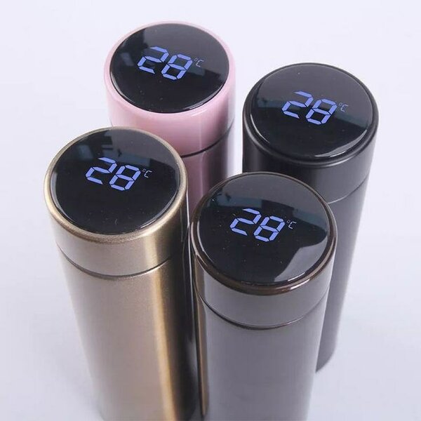 Bouteille Thermos à Affichage LED