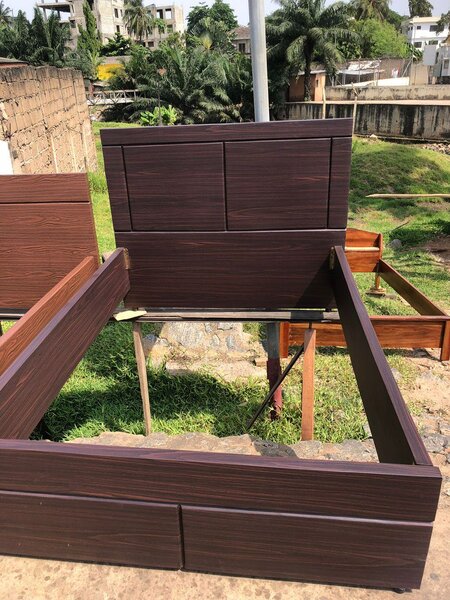 Double bed and frames