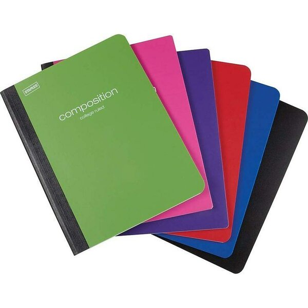 Cahiers scolaires colorés A4
