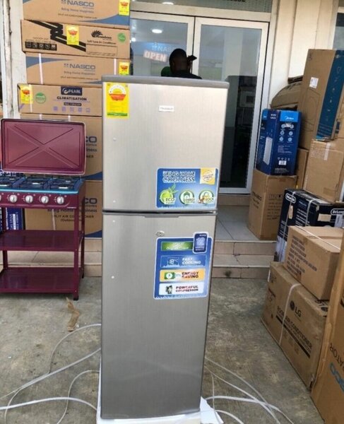 Nasco top freezer  with double door fridge 165 liters