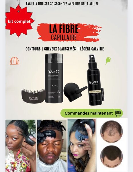 Kit Fibre Capillaire Bunee