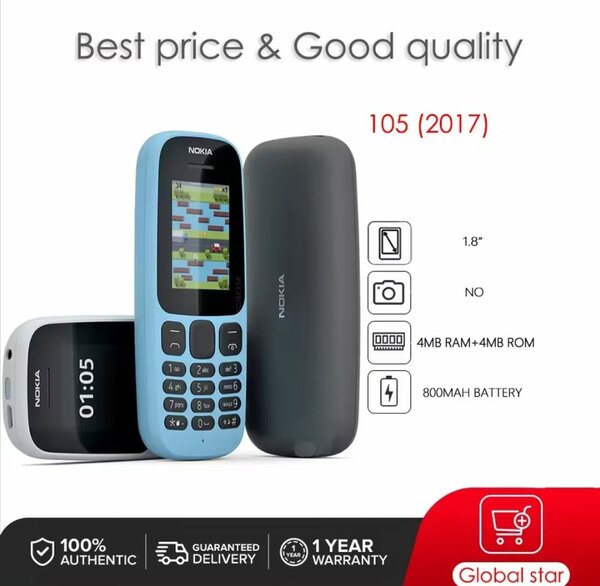 Téléphone Portable Nokia 105