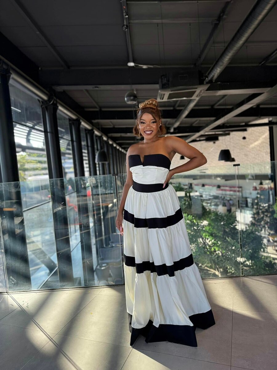 white dress