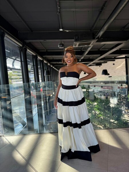white dress