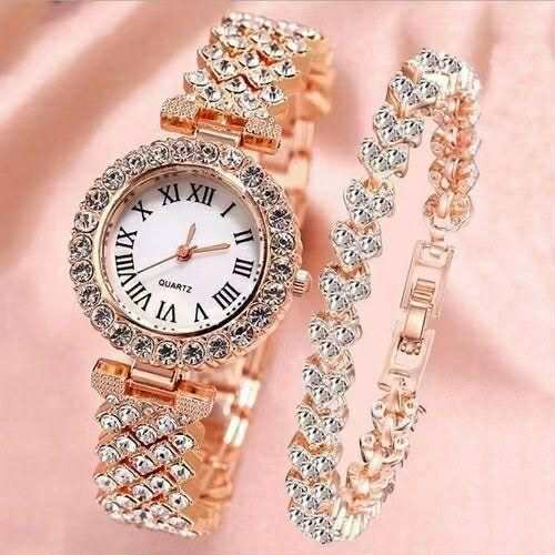 Montre étincelante élégante