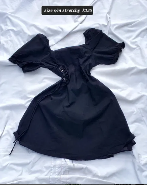 black dress