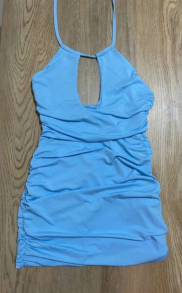 Halterneck dress