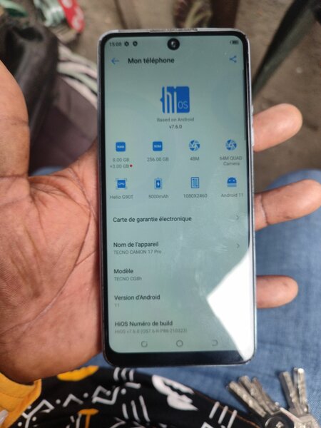 Tecno CAMON17 pro