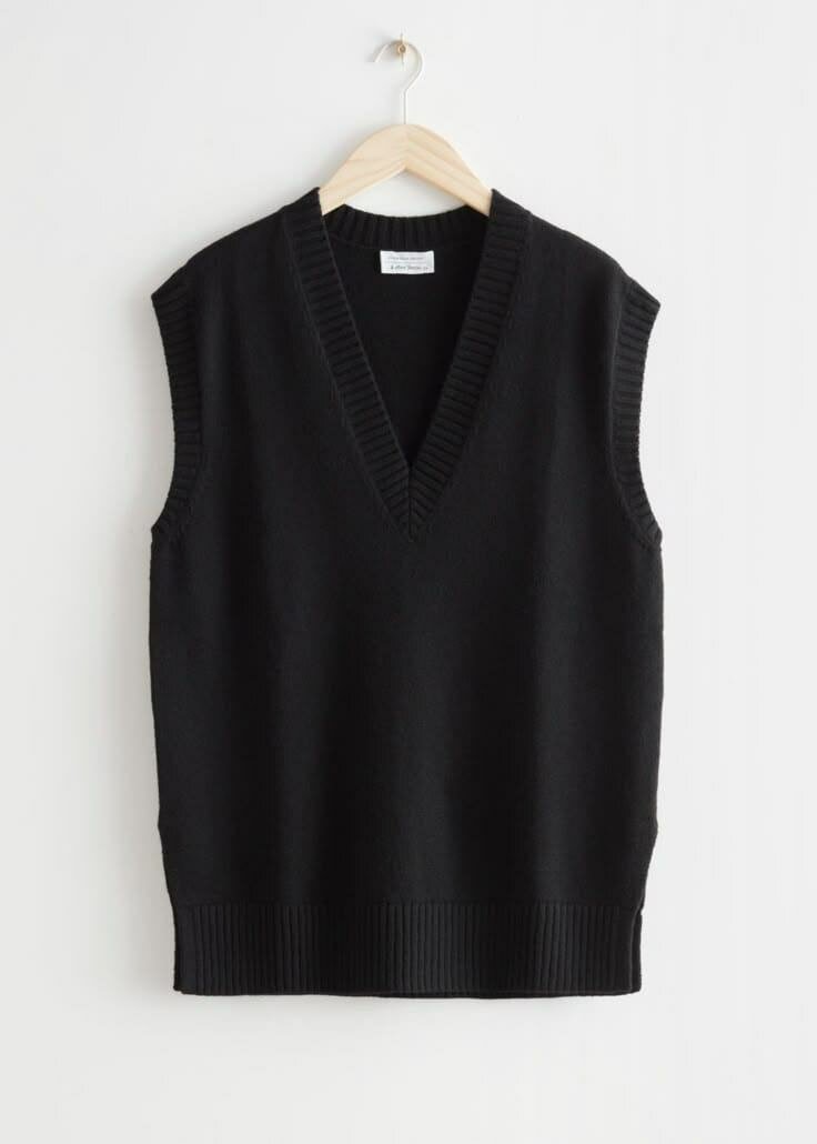 Pull sans manches élégant