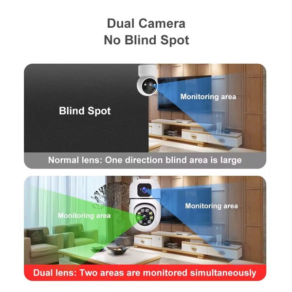 Caméra de sécurité WiFi 4MP