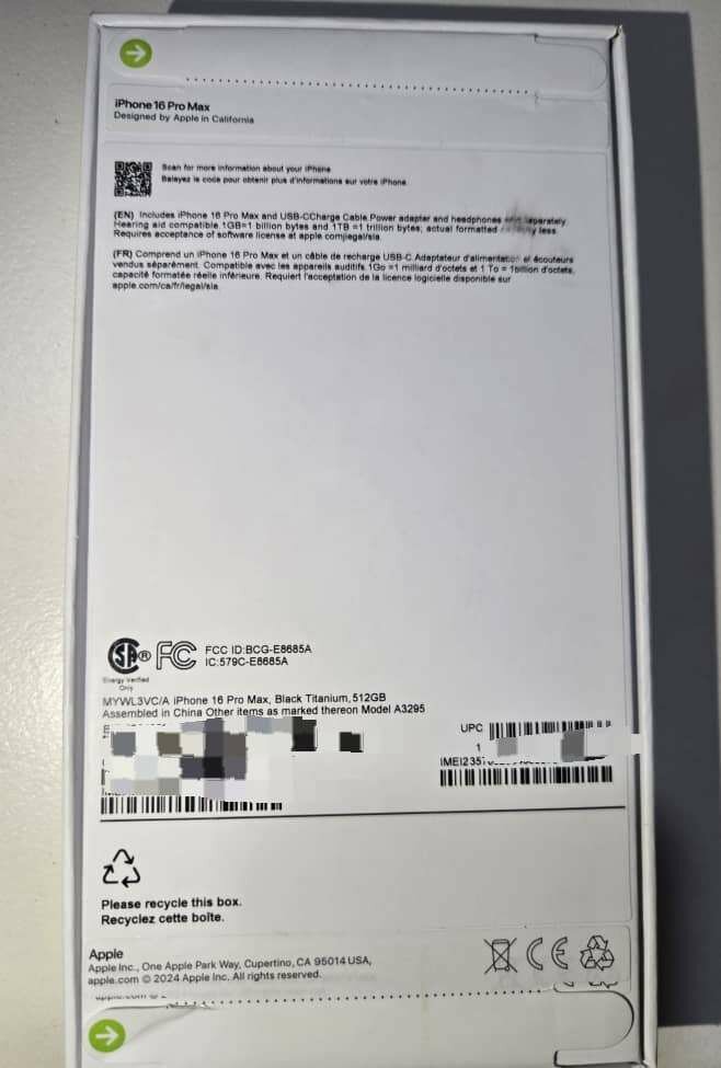Iphone 16 pro max