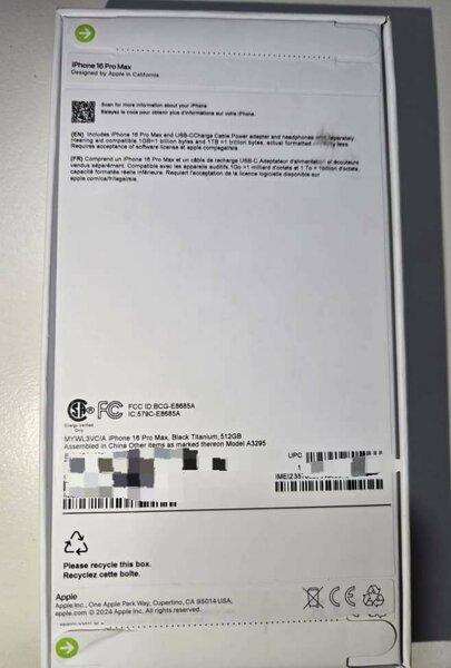 Iphone 16 pro max