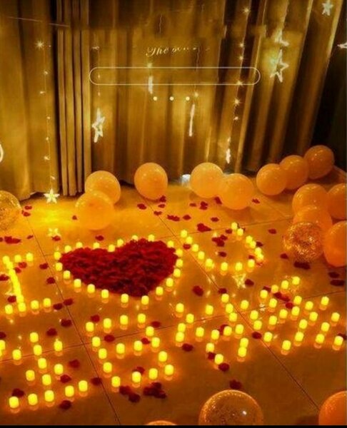 Bougies LED (forme circulaire)