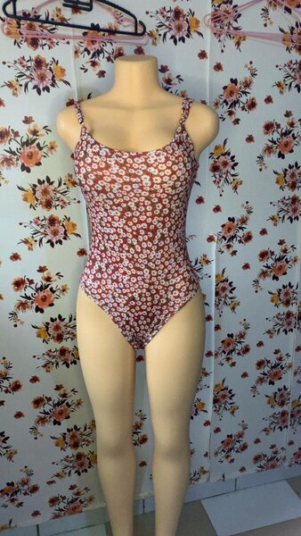 Maillot de bain fleuri femme