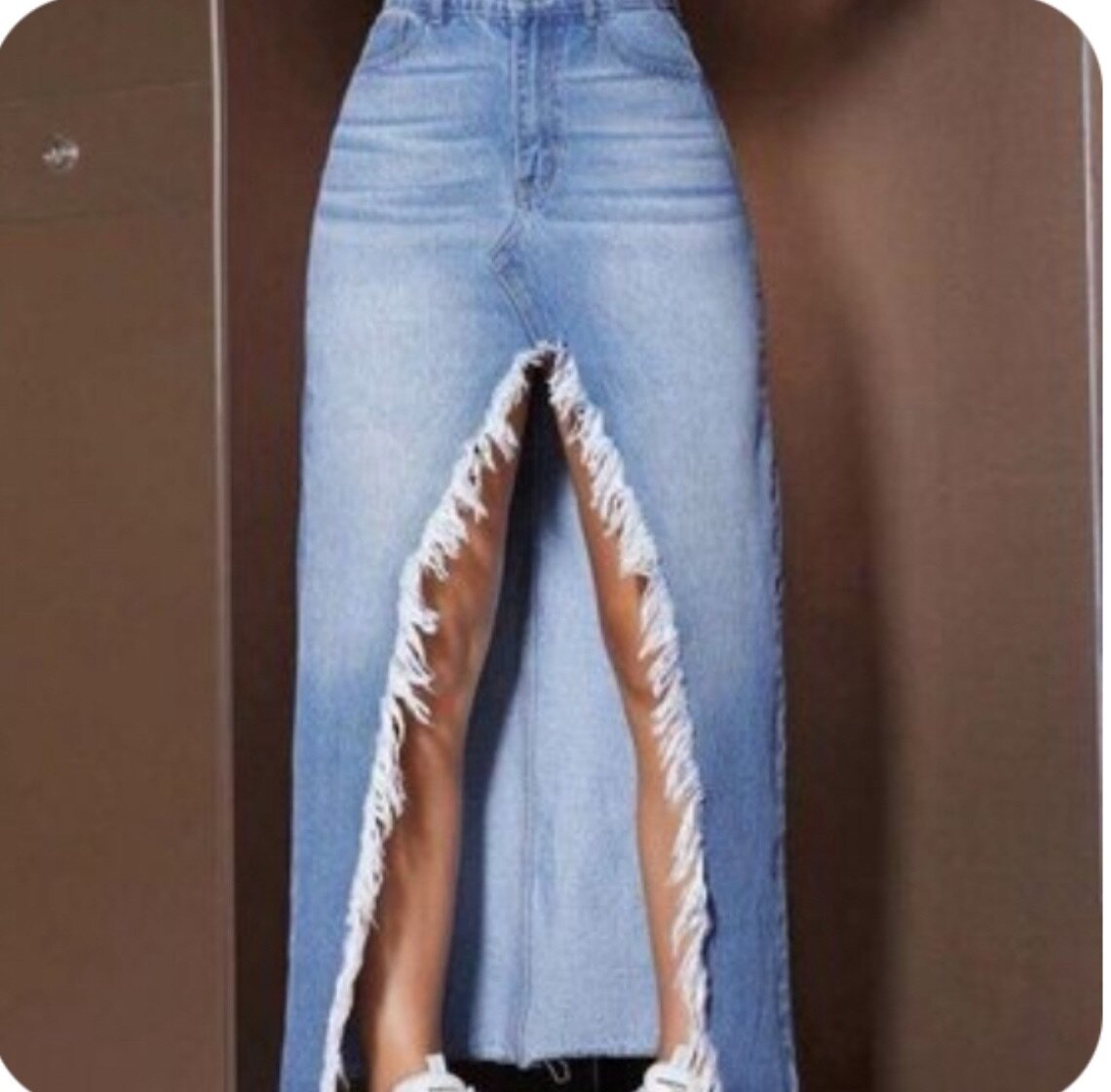 Denim skirts