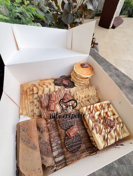 Assortiment de crêpes gourmandes