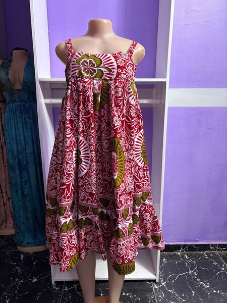Robe Bohème à Motifs Colorés