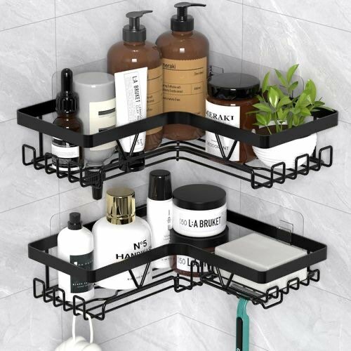 2Étagère  murale salle de bain