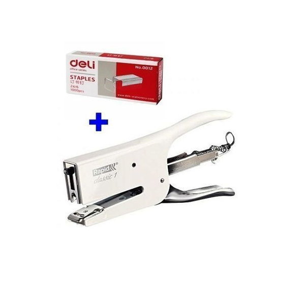 Agrafeuse Complète + Un Paquet De Cartouche Offre