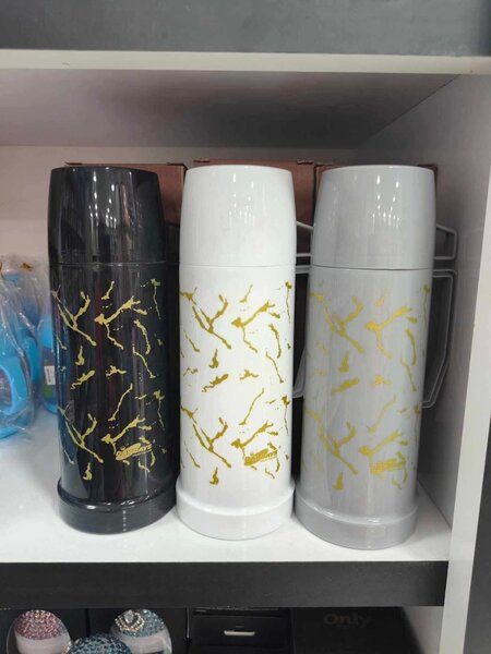 Thermos inox marbré 1L