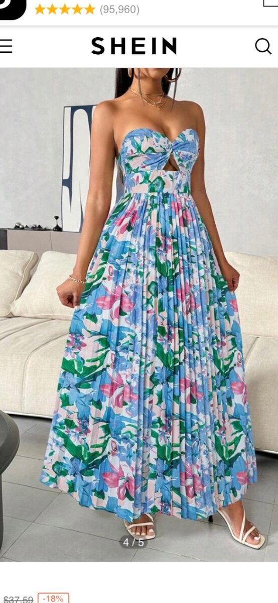 SHEIN floral dress