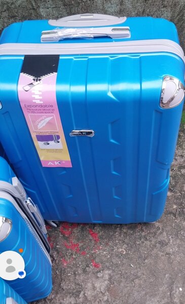 Valise Extensible ABS Bleu