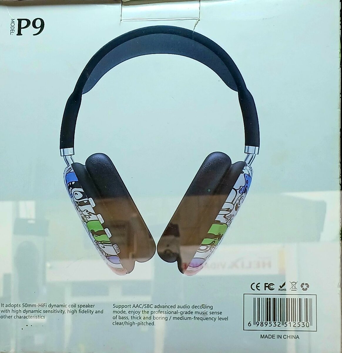 Casque  couleurs P9