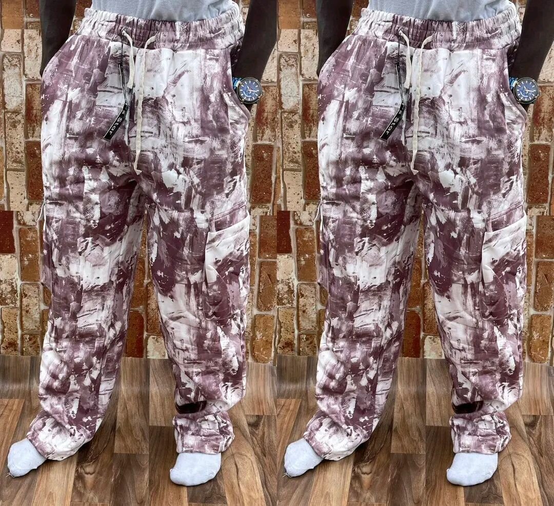 Pantalon cargo streetwear homme