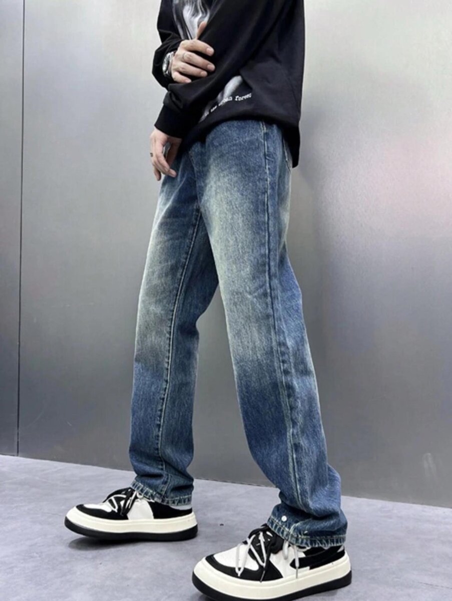 Pantalon cargo jeans homme