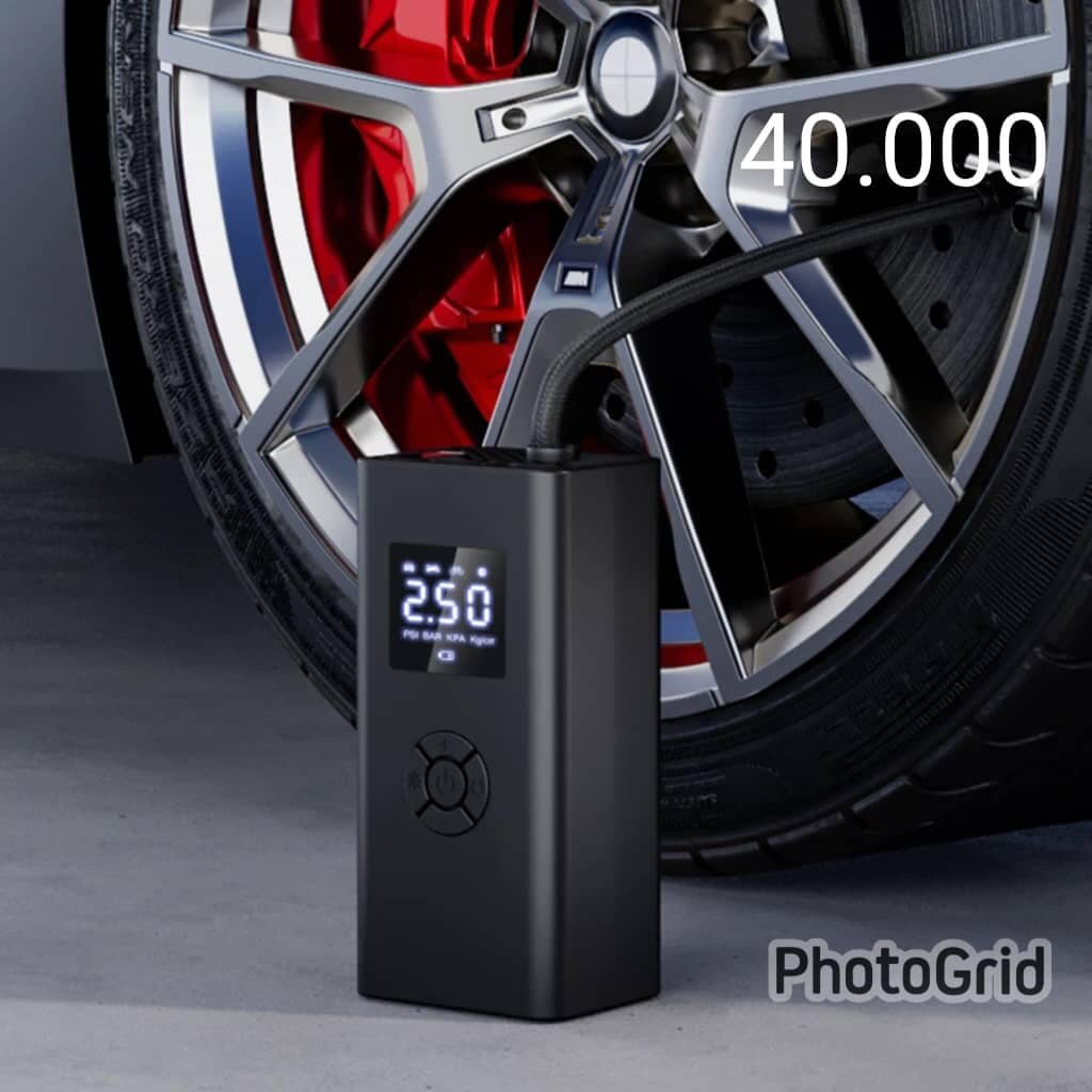 POMPE À AIR ÉLECTRIQUE POUR PNEU ET BIEN