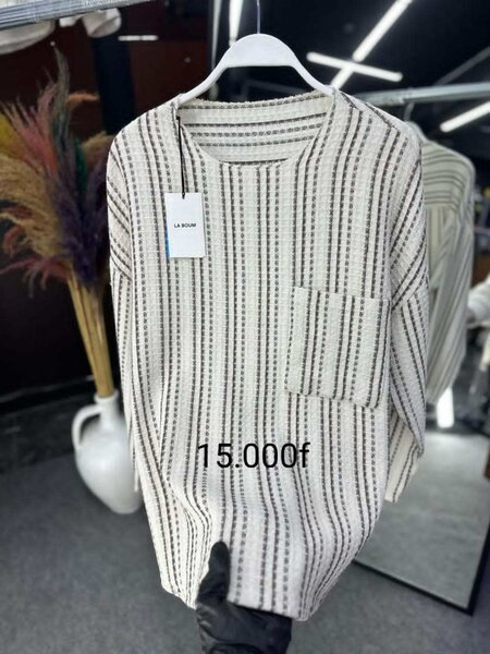 Chemise rayée élégante
