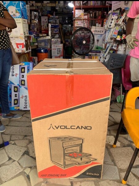 Volcano stove with oven