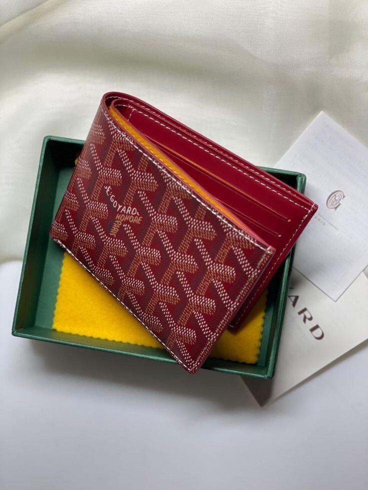 Porte-monnaie élégant rouge