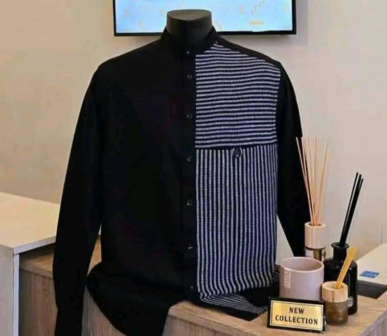 Chemise noire homme élégante