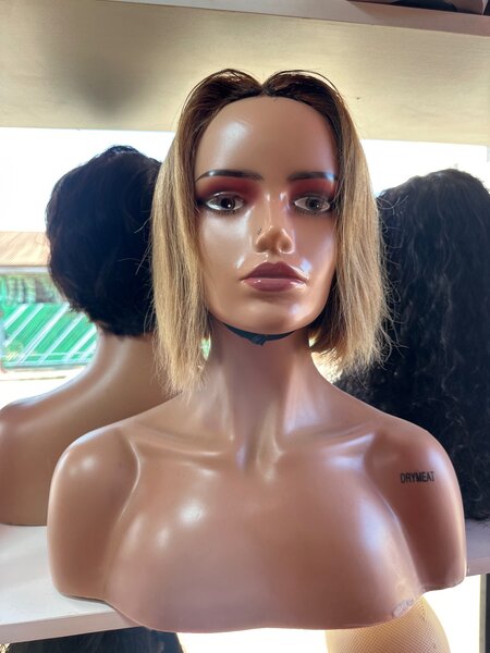 Human hair blonde