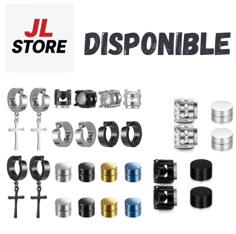 Boucles d'oreilles magnétiques tendance