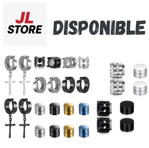 Boucles d'oreilles magnétiques tendance