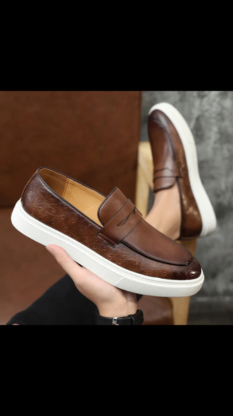 Mocassins élégants homme