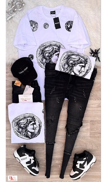 Jeans et habits