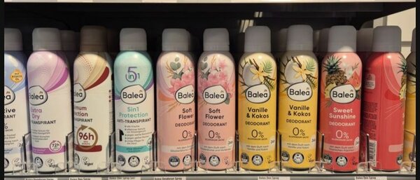 Balea Déodorant Spray Variété