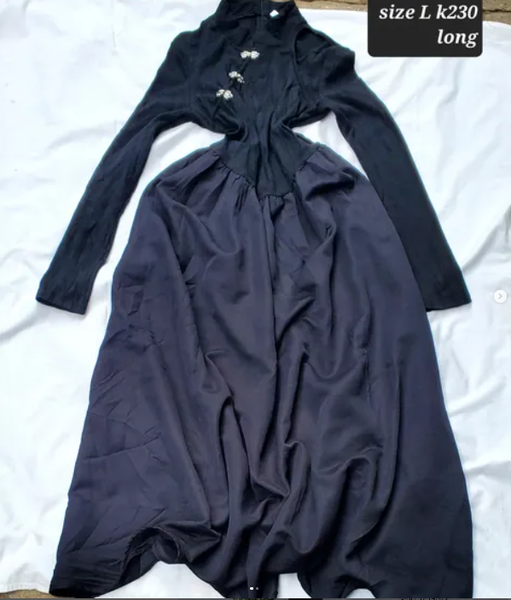 black dress