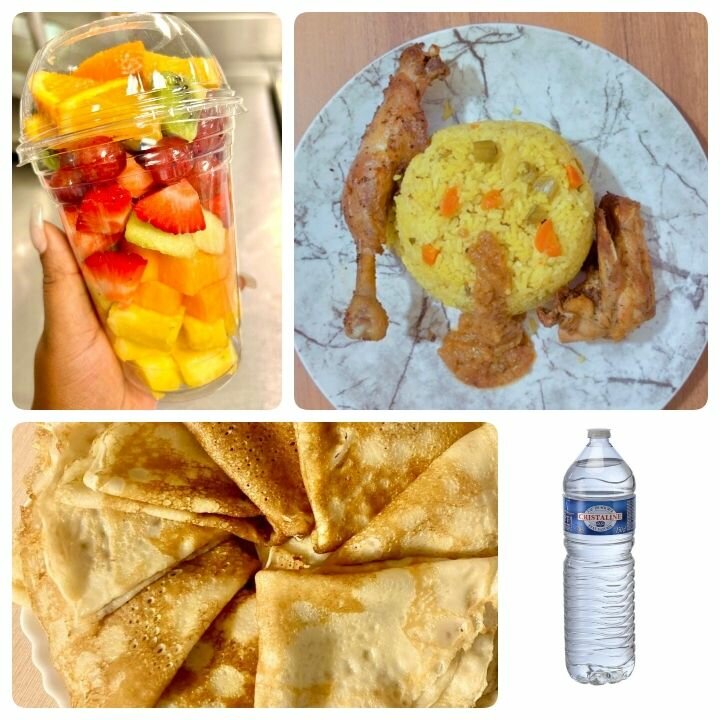 Riz au légumes + pack dessert
