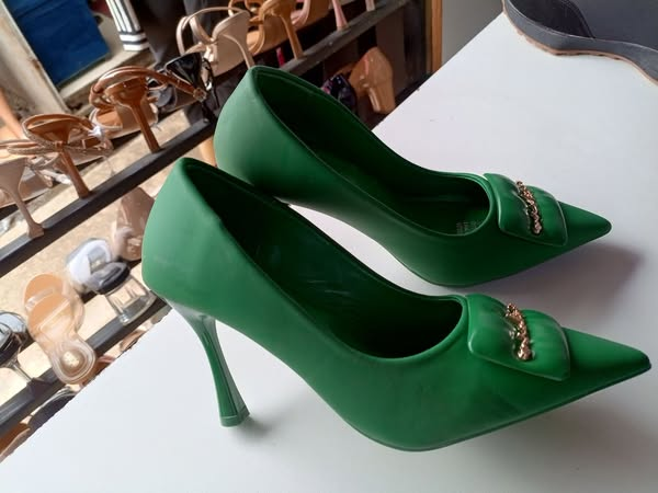 shoes with buckle