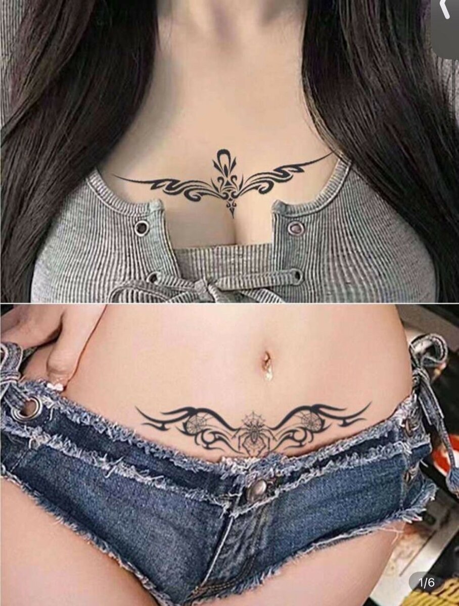 Tatouages Temporaires Flamboyants