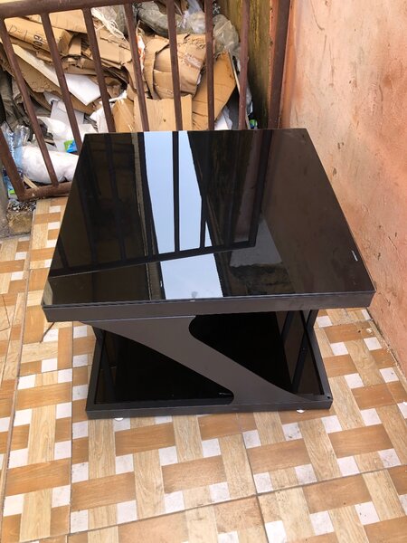 Solid center table
