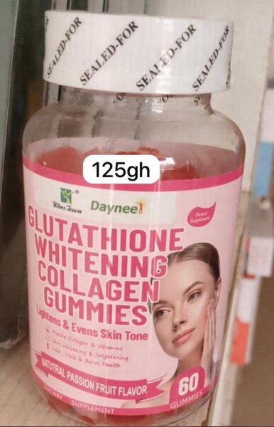 Gluthathione collagen whitening gummies